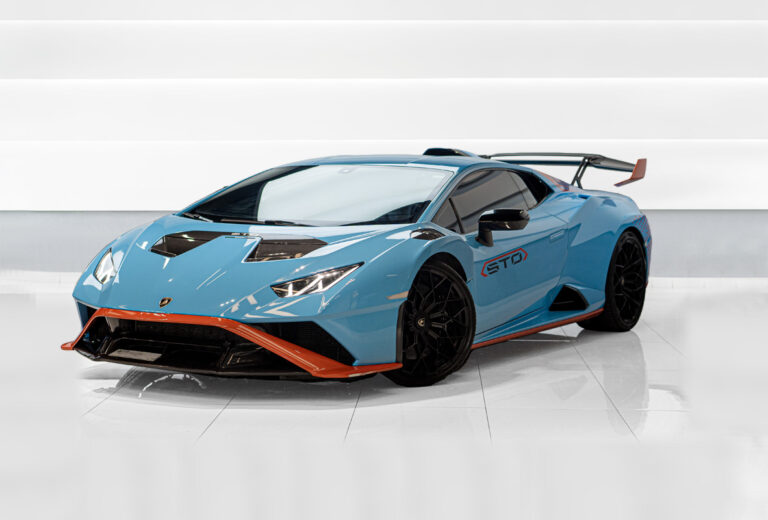 Lamborghini Huracan STO Blau