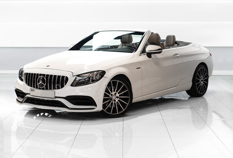 Mercedes C300 Convertible Weiß
