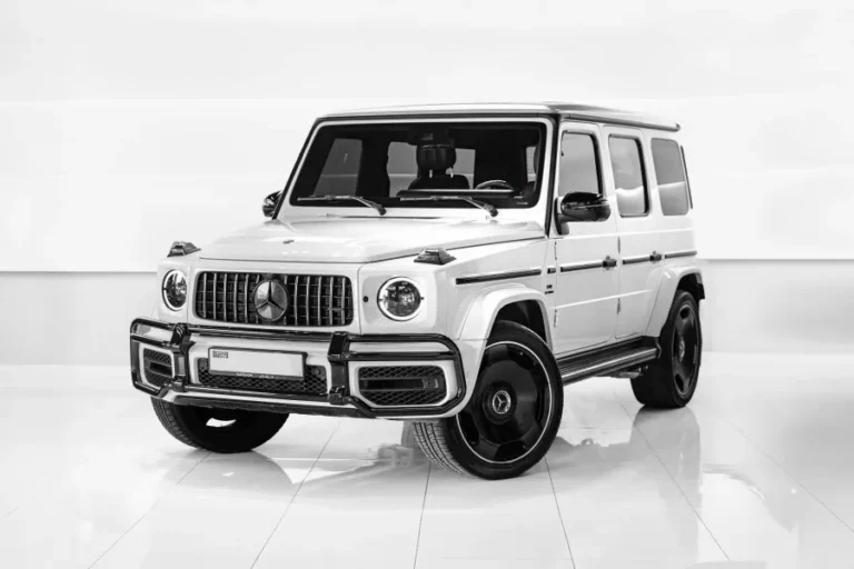Mercedes G63 Weiß