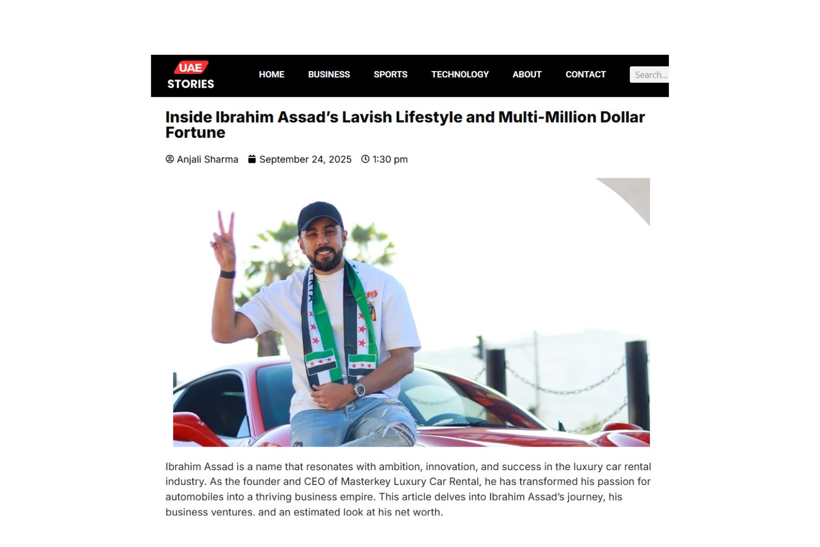 Business growth article