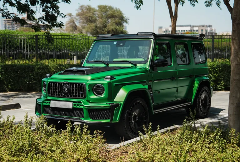 Mercedes G63 Brabus Kit Grün