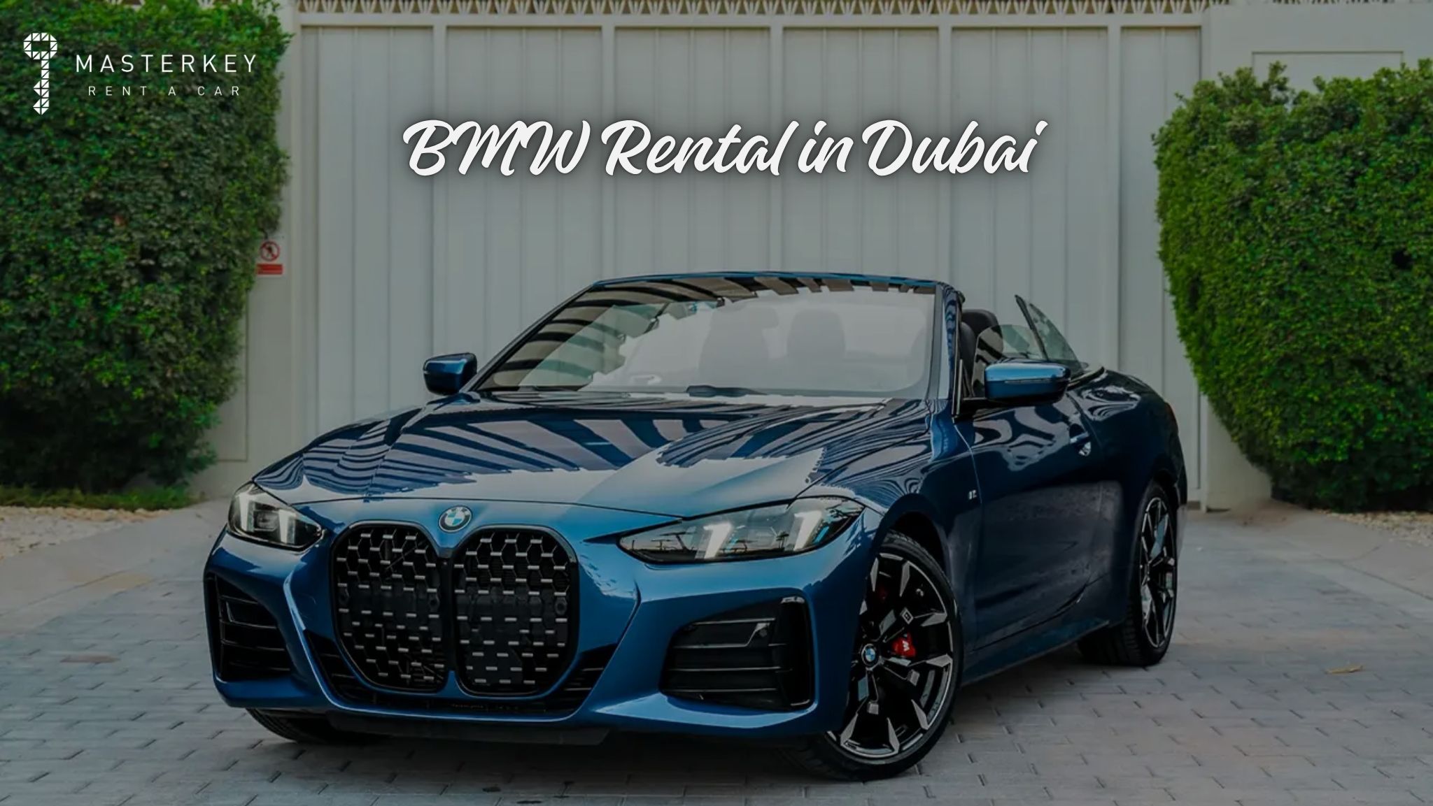 BMW rental in Dubai